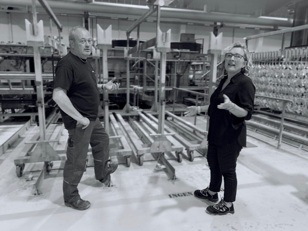 Anne production visit